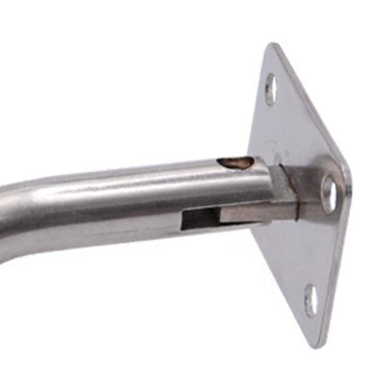 Edelstahl Handlaufhalterung Montage Stütze Treppengeländer Beschläge Schutzgeländer Geländerzubehör Beweglich Flach