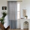 Finished Curtains Cotton And Linen Fabric Printing Floral Fresh Small Window Semi-Blackout Balcony Bay Window Curtain