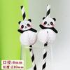 50PCS Disposable Biodegradable Paper Straws Food Grade Festival Decoration Party Desserts Juice Beverages Creative Styling Straw