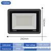 High-Power Waterproof Graphene LED Floodlight: 50W-100W Outdoor Projection Lighting