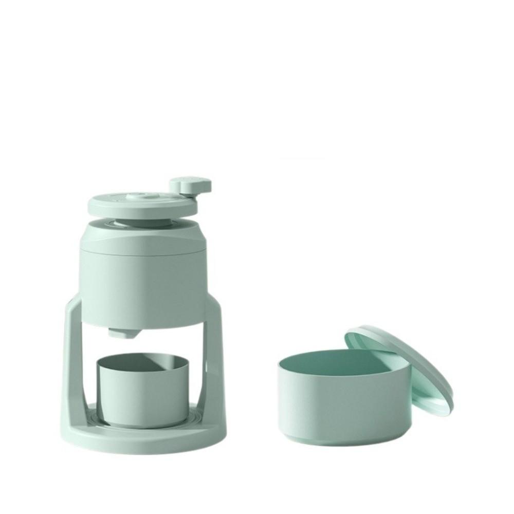 Plastic Manual Shaved Ice Machine High-capacity DIY Ice Breaking Machine Anti Slip Handle Labor-saving Drink Making Machine