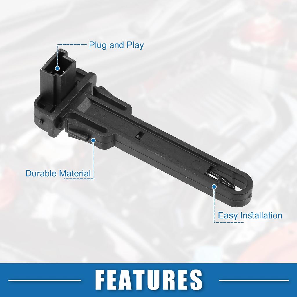 A ABSOPRO No.64116930015 B MW Air Intake Temperature Sensor 1 Series for M 2011 Plastic Black