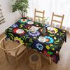 Hungarian Folk Pattern Custom Rectangular Tablecloth Waterproof Table Cover for Festival Party Decorations Table Cloth
