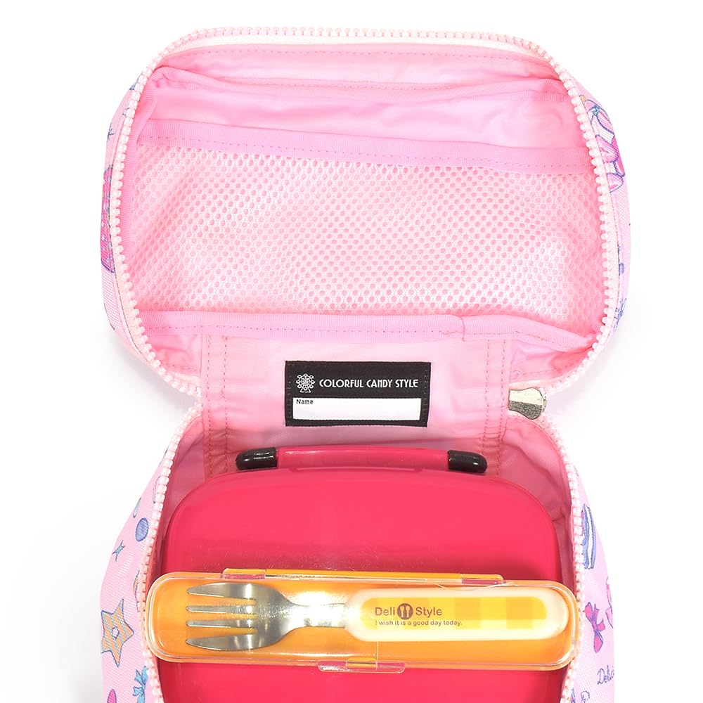COLORFUL CANDY STYLE Vanity Lunch and with Milky Sweets Candy A La Mode and Perfect for Perfect for Kids and Product NR402910 Bag, Water-Repellent