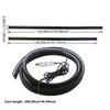 Iridescent Acrylic Instrument Panel Trim Ambient Light 5V 13W No Wiring Required App-controlled Car Modification Lighting Strip