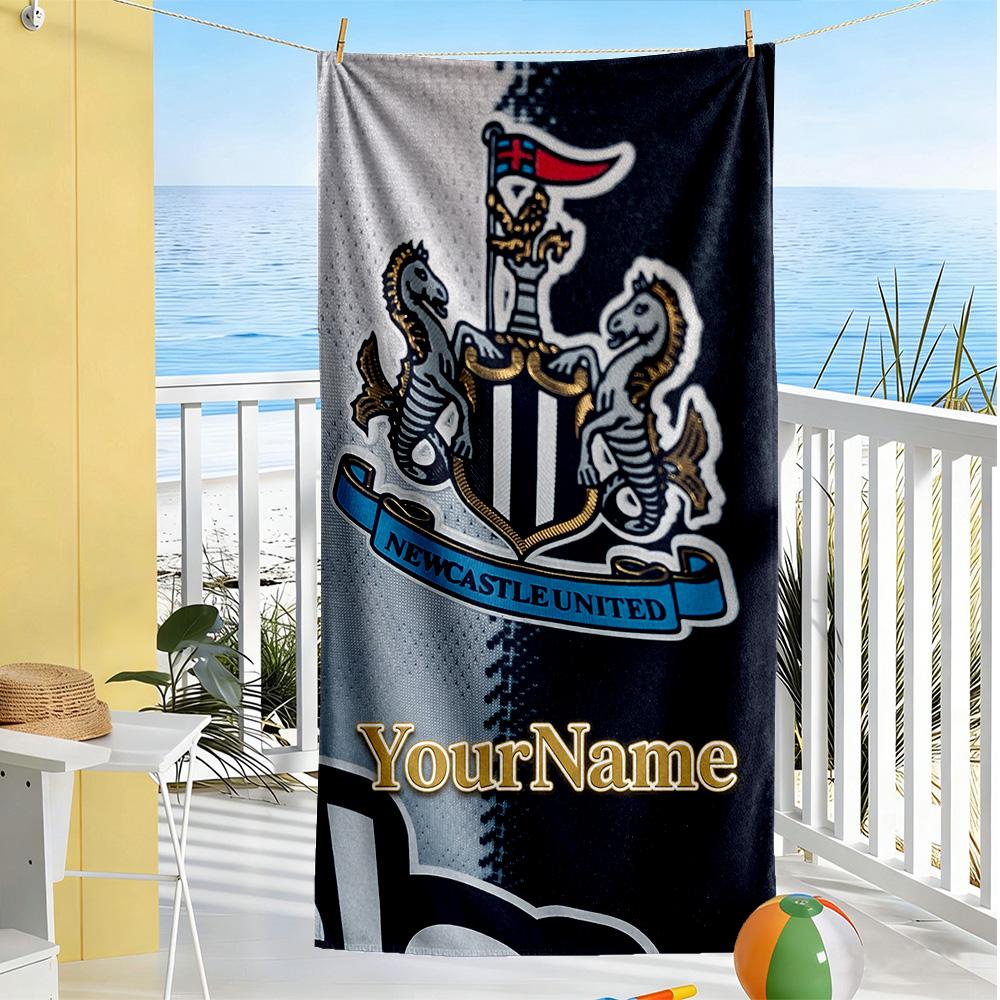 Newcastle Personalizowany Ręcznik Plażowy Szybkoschnący Miękki Mikrofibra