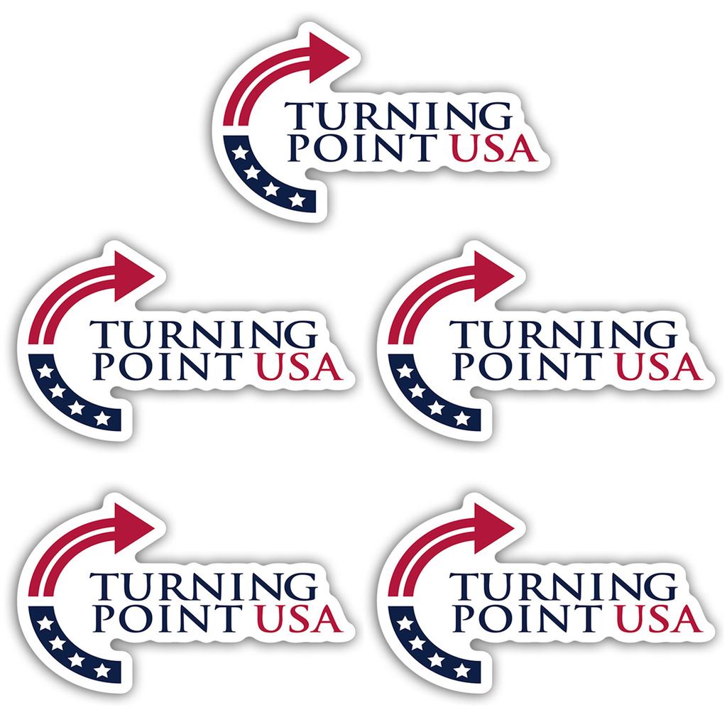 Turning Point USA Bumper Magnet Decal Removable 4x6Inch Magnetic Sign Car Magnet Decal for Truck SUV Van Bumper & Smooth Surface