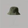 Bucket Hat, Wide Brim Sun Protection, Knitted, Snap Closure, Foldable Windproof for Fishing Camping Hiking, Hand Washable