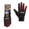 Mitani Corporation Touchscreen Compatible MW 3GR S Black Mechanic Gloves 209533 M-Tech