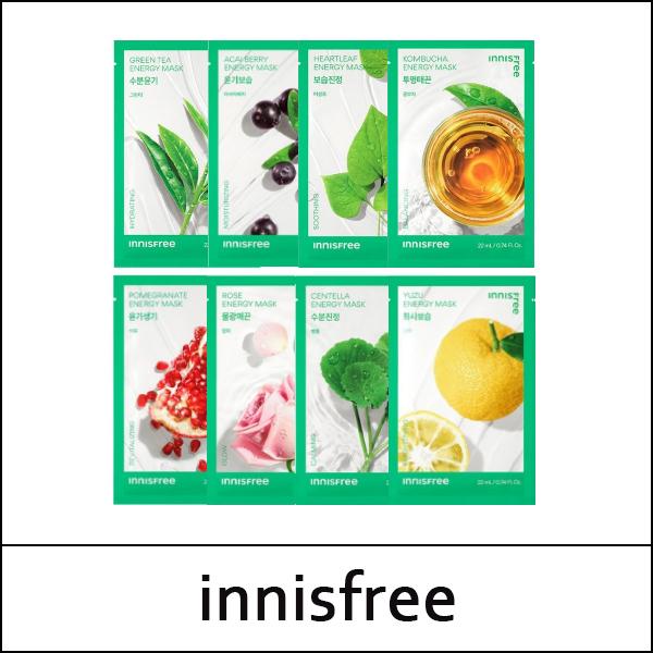 

[innisfree] (tt) Energy Mask 22ml * 5ea / #Green Tea / EXP 2026.08