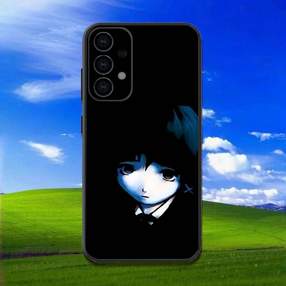 Anime Serial Experiments L-Lain Phone Case For Samsung Galaxy A73,31,32,72,41,53,52,71,22,5G,Note,J7,8,9 Soft Black Cover