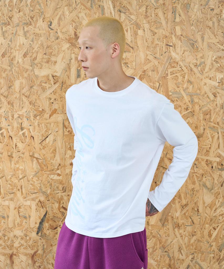 LOSERS CLUB Basic Logo Long Sleeve White