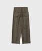 ANOTHER OFFICE Legacy Wool Trouser (Dark Mink)