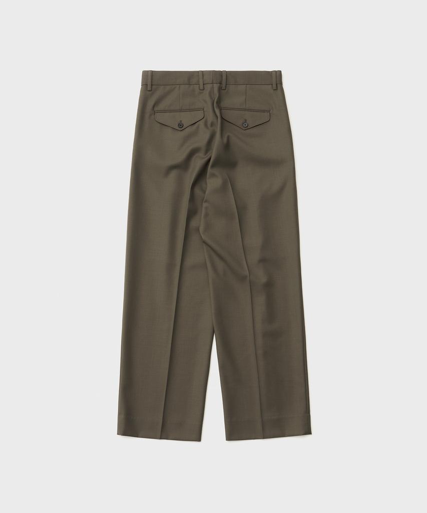ANOTHER OFFICE Legacy Wool Trouser (Dark Mink)