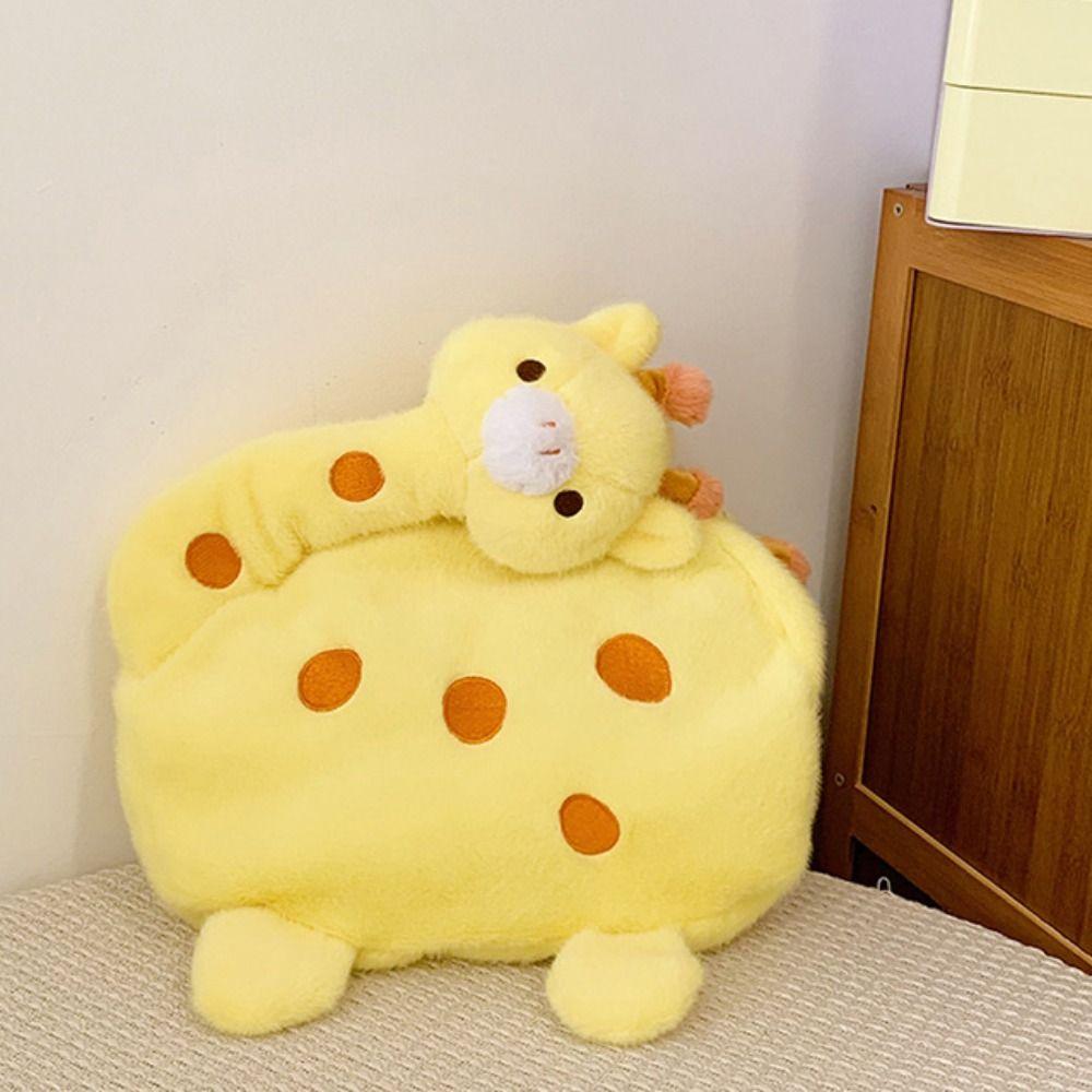 Soft Plush Giraffe Shape Plush Bag Large Capacity Plush Doll Shoulder Bag  Kids