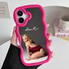 Addison Rae Mobile Phone Case for iPhone 17 16 15 14 13 12 11 Air Pro Max Plus Wavy Edge TPU Colorful Cover Cover Luxury Pretty