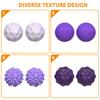 8pcs Silicone Magnetic Attraction Ball Sets Decompression Elastic Magnetic Balls 4 Different Patterns Fun Leisure Silicone Balls