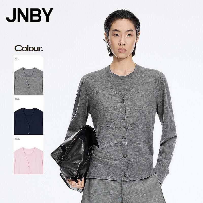 JNBY 2026 Spring Wool Knit Pullover Sweater