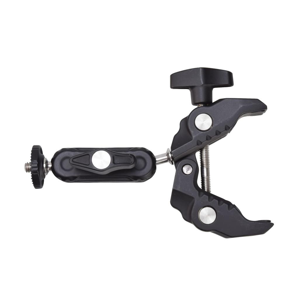 Etsumi with Rotating Ball Compatible with CDC CamDecam Multi-Pole Clamp, Black, 360° Head, CDC-003