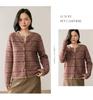 Women's Versatile Cashmere Cardigan - Autumn/Winter 2025, Soft, Comfortable, Warm, Loose Fit, Round Neck Knit Top