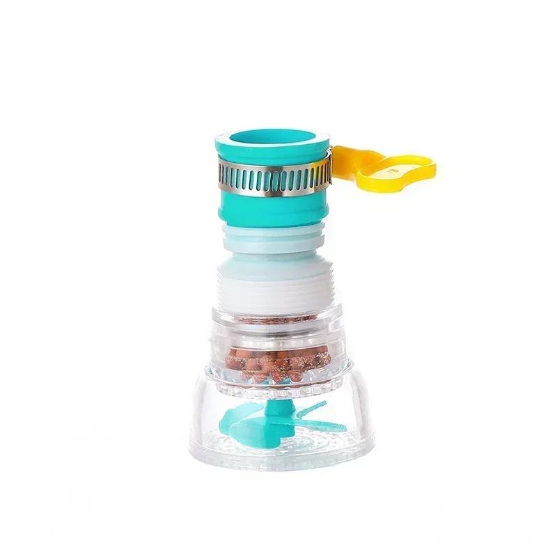 Kitchen 360 Degree Rotating Faucet Bathroom Adjustable Flexible Faucet Extender Device Water Saving Sprayer Filter Accessories LS
