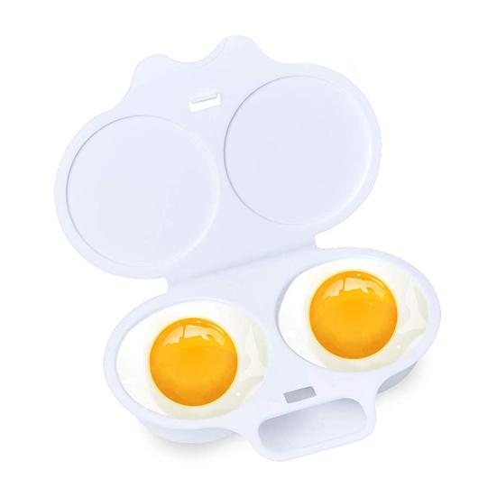 2 slot per uova, microonde, mini fornello da cucina, vaporiera per colazione, caldaia