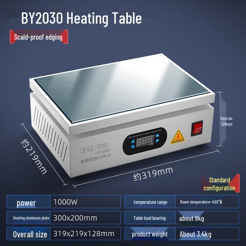 Bangyuan Cyfrowa Płyta Grzewcza z Regulacją Temperatury do Naprawy Telefonów z Wyświetlaczem LED