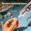 JXVX B7000 Glue Clear with Precision Tip, Bedazzling Glue, Rhinestone Glues, Craft Glues, Jewelry Making, Nail Art, DIY, Makeup.