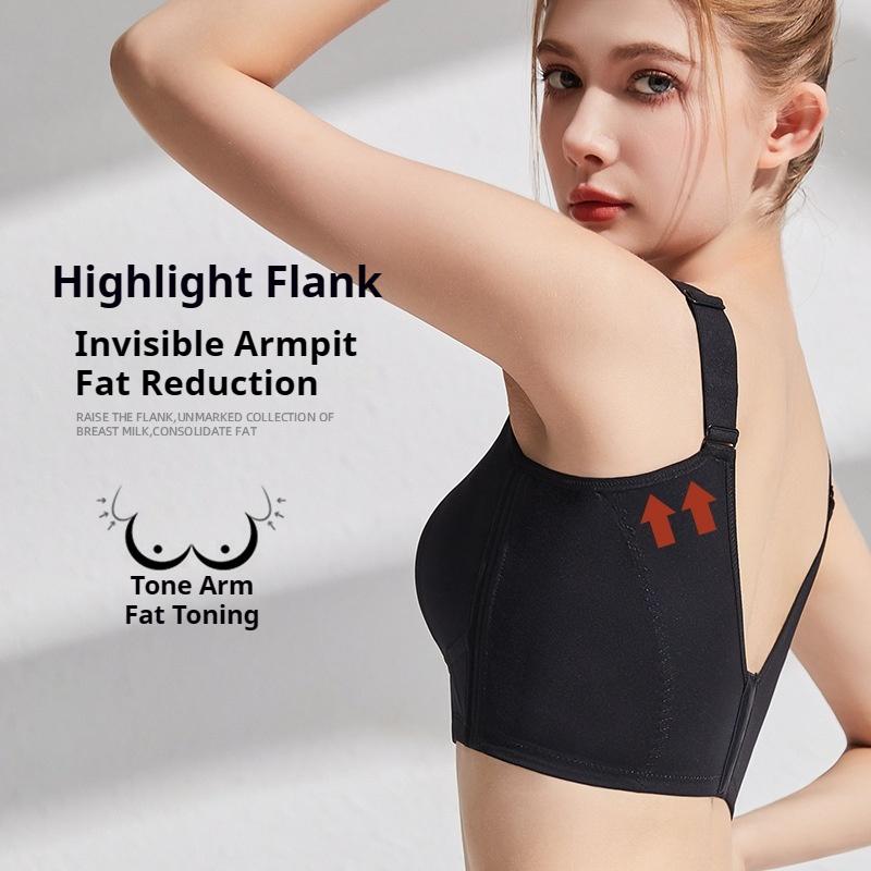 Seamless Underwear for Women Thin Style No Steel Ring Full Coverage Small Bra for Breast Enhancement and Anti-exposure
