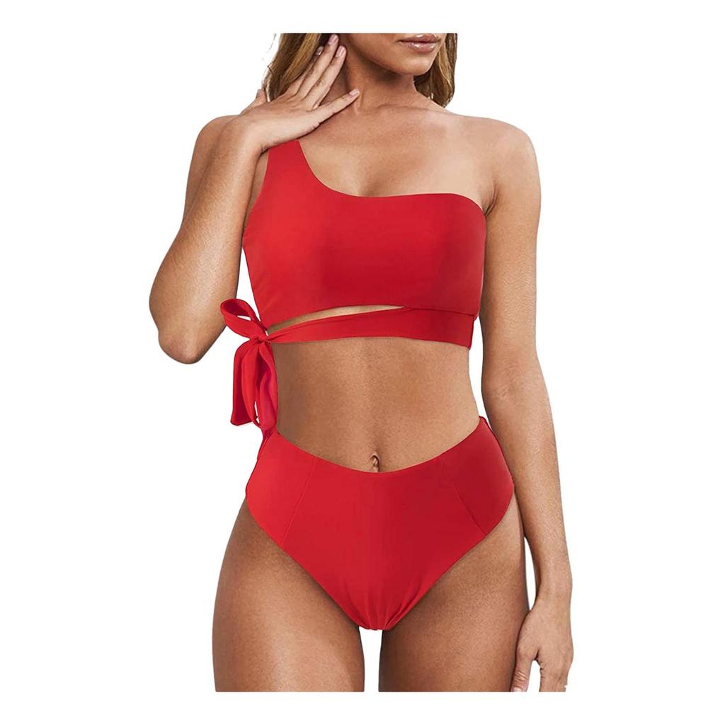 Women's One Shoulder Swimsuit Sexy 