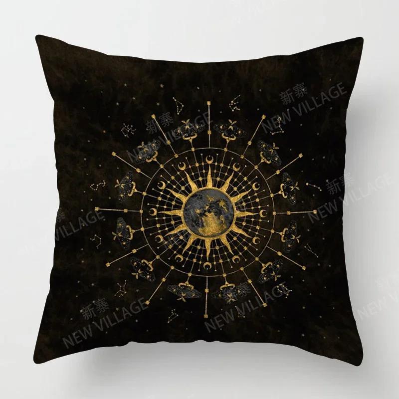 Fall Home Decor Autumn Living Room Throw Pillow Cover Sofa Boho Cushion Cover Mandala   X