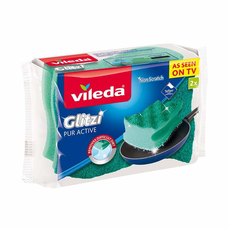070240 Vileda Spugna Pur Active 2 Pezzi