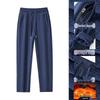 2025 Women's High-Waisted Fleece-Lined Sports Pants with Pockets and Zippers - Korean Style.