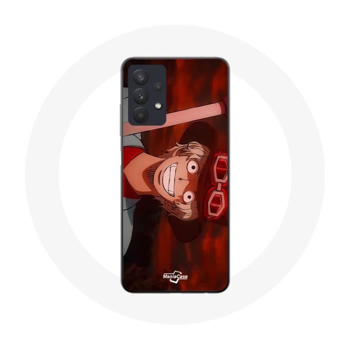 Coque - Maniacase - Samsung Galaxy A32 5G - Anime Sabo One Piece - Silicone - Souple