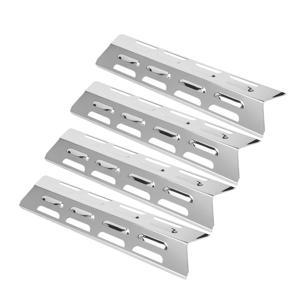 4pcs Stainless Steel Burners Heat Plate Barbeque Grill XH00463 Fit for Backyard Grill