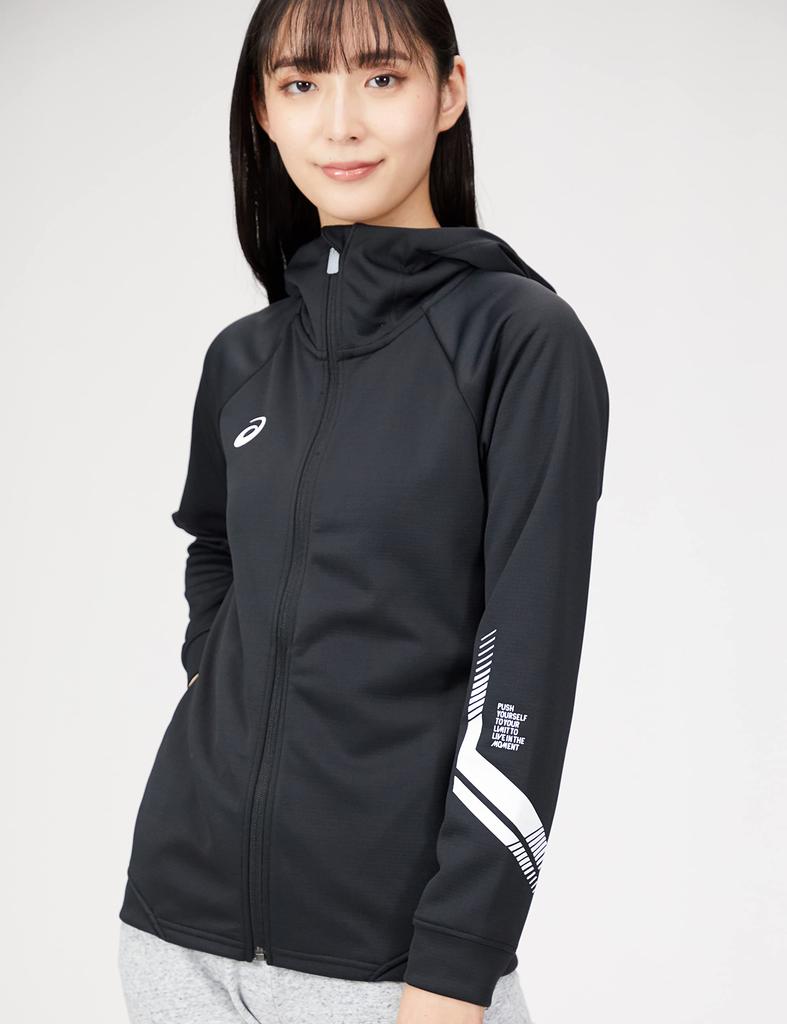 ASICS LIMO Dry Sweat Full Zip Hoodie 2032C612 Training Wear Women's
