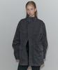TMAKER Cotton Blend Fielded Jacket Charcoal