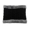 Adult Winter Wool Hat, Men'S Velvet Knitted Hat, Women'S Pullover Scarf, Two-Piece Hat Scarf