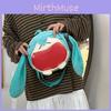 Miku Itabag Hatsune Red Big Mouth Soft Plush Backpack Shoulder Headphone Bag