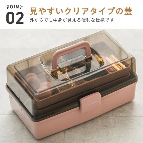 Takeda Corporation [Storage/Accessory Box] Gray 32.5 x 20 x 15.5 cm Tool Box GY TBGY