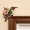 Modern Door Corner Pendant Wooden Animal Door Sign Gate Top Decoration Owl Door Frame  Gift
