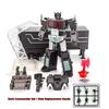 JINBAO 2001 3.0 Enlarged G1 Style Optimus Prime Commander Action Figure Transforming Robot Toy With Trailer Multiple Accessories