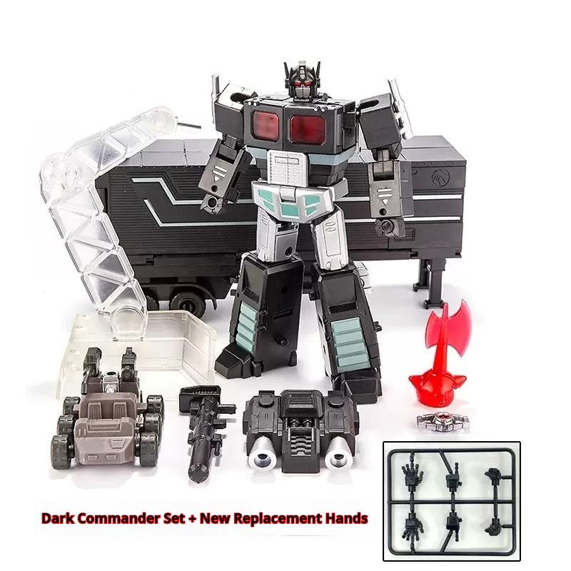 JINBAO 2001 3.0 Enlarged G1 Style Optimus Prime Commander Action Figure Transforming Robot Toy With Trailer Multiple Accessories