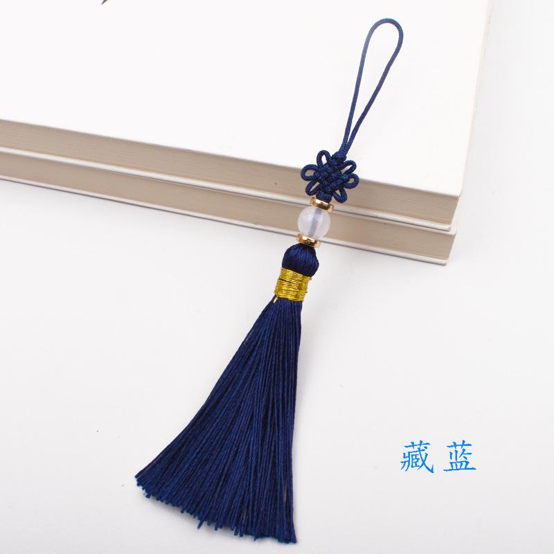 5 шт. 13 см Короткая кисточка Шип Полиэстер Ледяной шелк Маленькая кисточка Закладка Брелок Кисточки для DIY Швейные поделки Домашний декор Кисточка 13cm