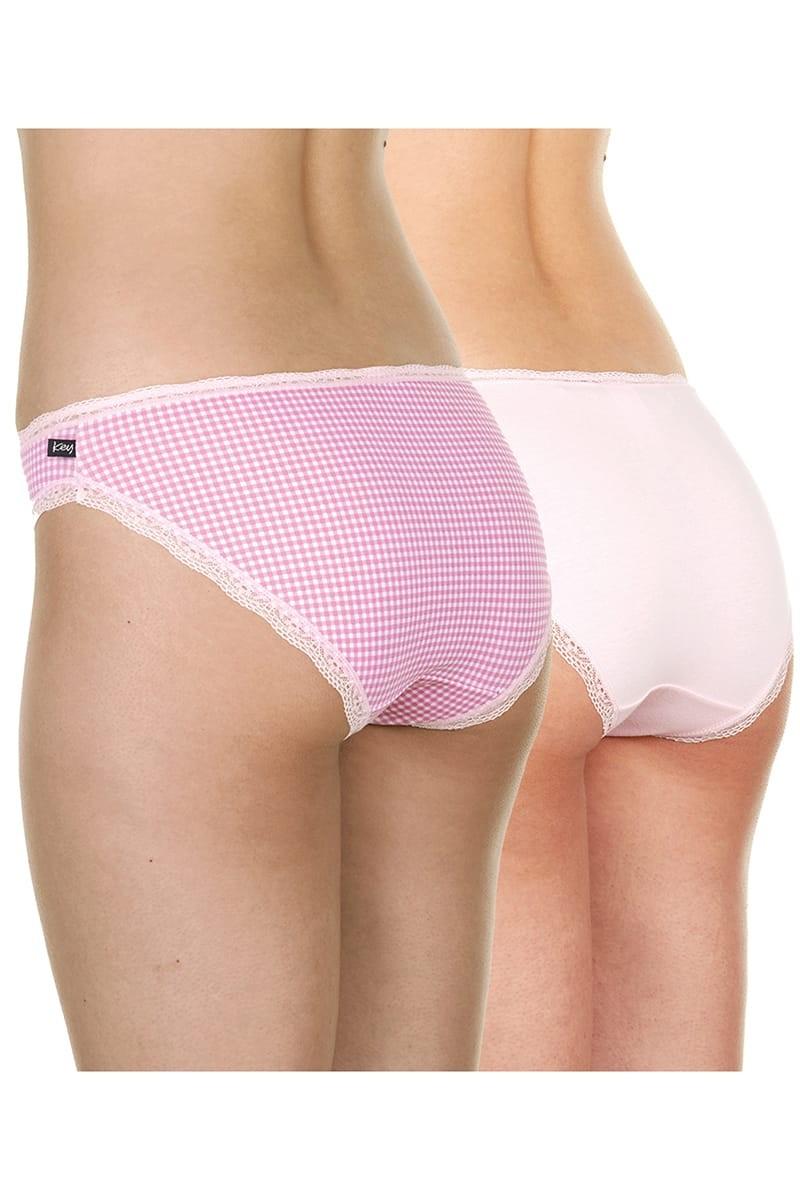 

Трусики сліп, 2 штуки Key (77519) 2(S) різнокольорові кольору