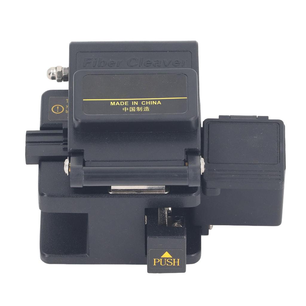 Fiber Cleaver High Accuracy Cold Splicing Hot Melting Optical Fiber Cutter with Pigtail Storage Box