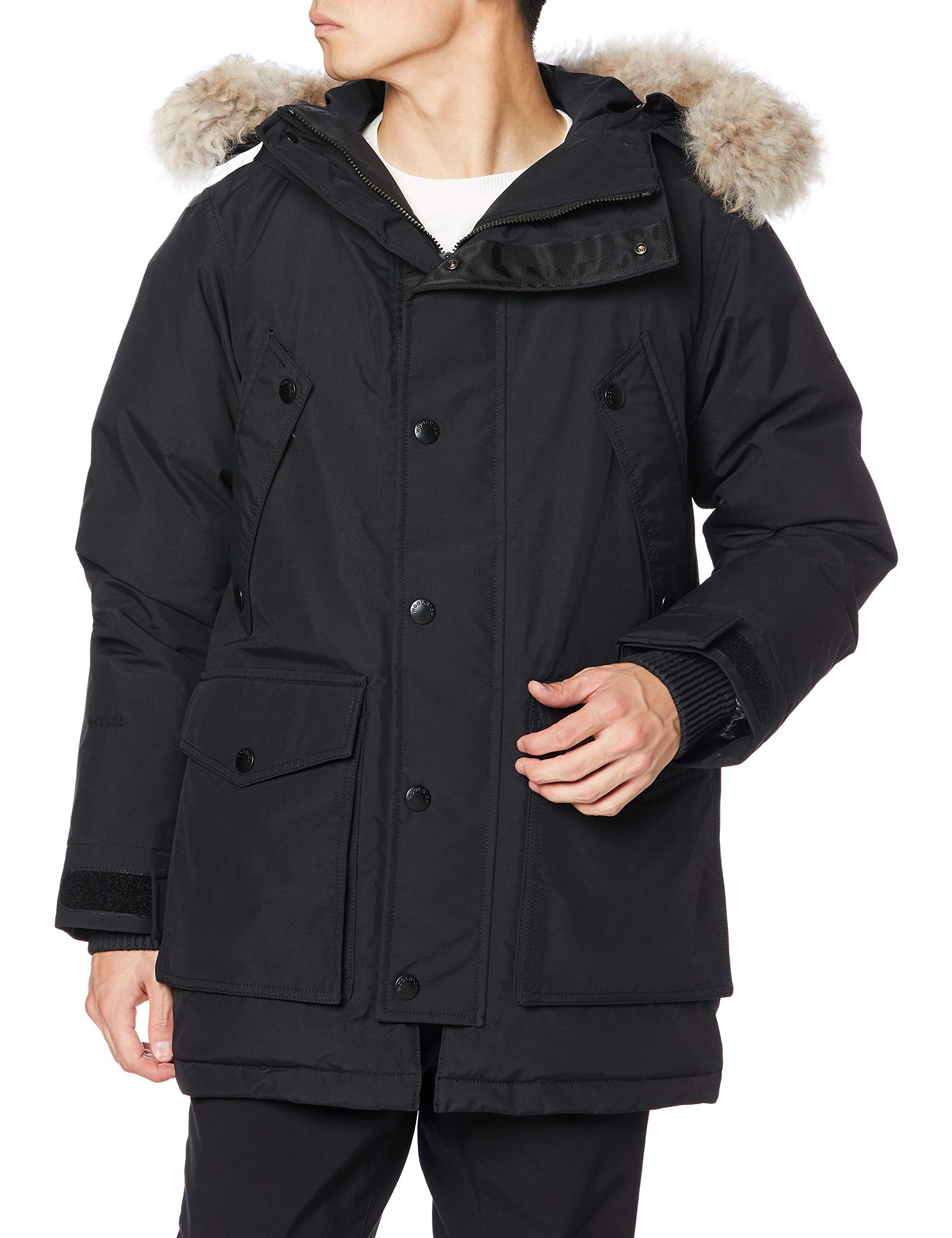 

Arctic Down Parka Biproduct Lamb Fur ARCTIC DOWN PK BL BLACK Japan S to Japanese size [Ulrich] Men s (equivalent S) чорний