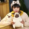 1pc 15/30cm Lovely Fat Pug Plush Toys Kawaii Sitting Pug Dogs Toy Stuffed Dolls Pillow for Kids Children Birthday Gift Dolls