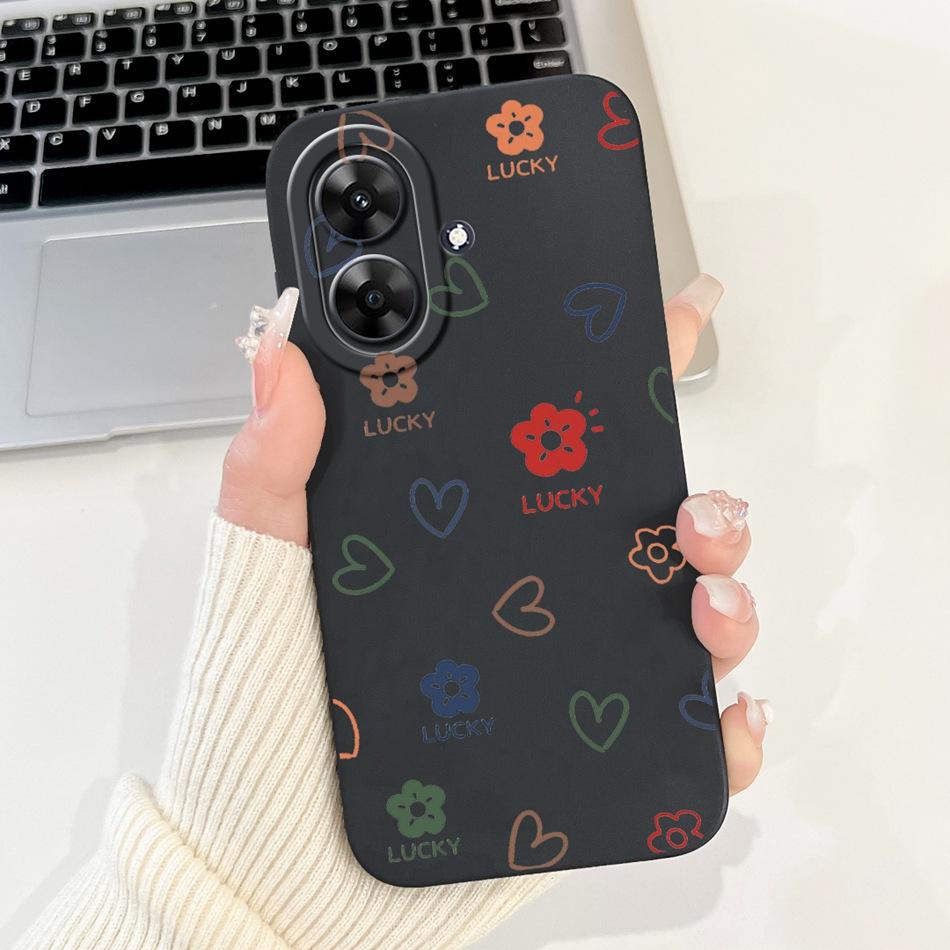 Für Realme Note 60 2024 Mode Muster Handyhülle Für Realme Note60 4G Weiche Silikon Stoßfeste Hüllen