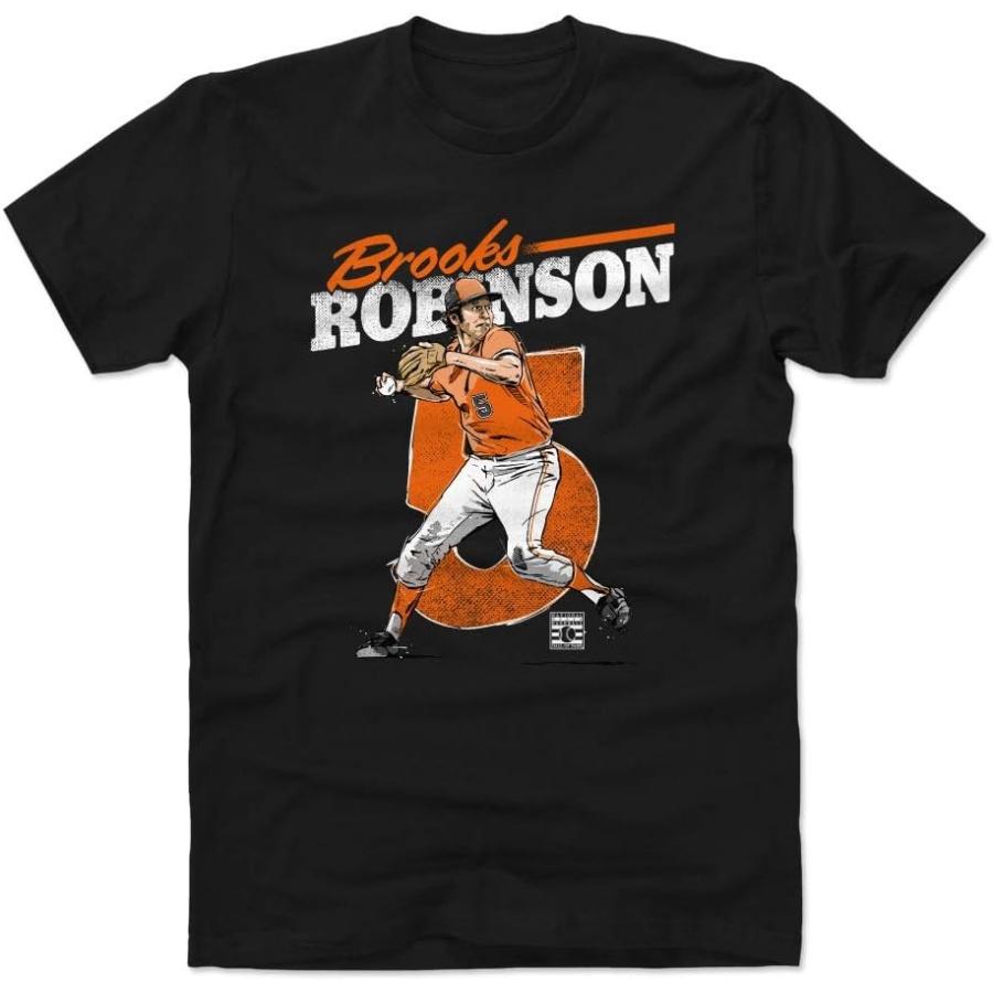 500 LEVEL Brooks Robinson Shirt - Brooks Robinson Retro WHT S